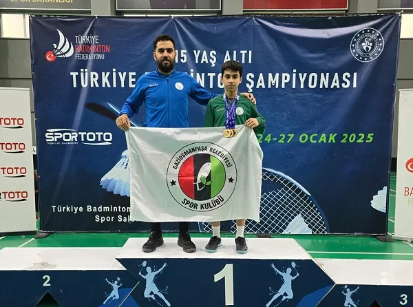 Türkiye Badminton Şampiyonası’ndan 2 Altın madalya İle Döndü