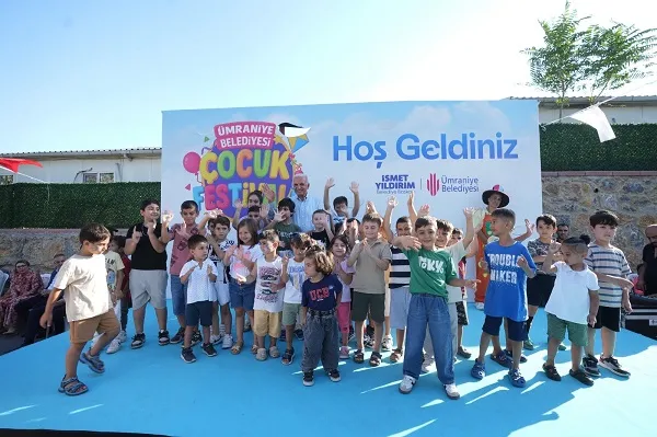 Ümraniye’de 21 Parkta Düzenlenen Çocuk Festivaline 44.500 Kişi Katıldı